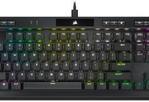 CORSAIR tiene el K70 RGB TKL listo: teclado óptico-mecánico compacto con diseño para campeones