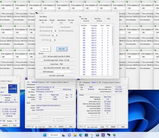Las Placas Base GIGABYTE de las series 600/700 ya admiten hasta 192GB de RAM DDR5 (módulos de 24 o 48GB)
