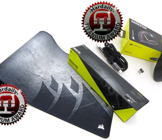 Análisis CORSAIR DARKSTAR, ratón inalámbrico de alto rendimiento junto con la alfombra MM350 PRO para teclado y ratón, para jugadores