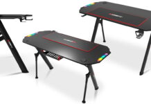 Drift tiene la mesa de tus sueños reactivos, la DZ175 RGB, con regulación de altura