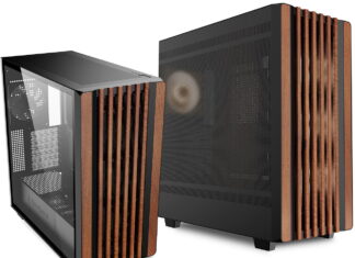 Sharkoon usa madera auténtica para su nueva y elegante caja Rebel C70 RGB, disponible en dos variantes