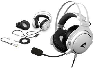 Sharkoon pinta de blanco sus afamados auriculares SKILLER SGH50 con certificación Hi-Res