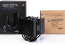 Noctua sigue pincelando sus disipadores con sus acabados chromax.black, esta vez para el NH-D12L