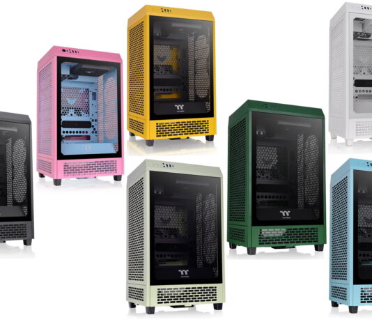 Thermaltake suma a su serie de mini cajas Tower 200 la nueva versión Bubble Pink