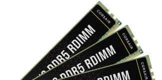 CORSAIR ofrece más RAM destinada a estaciones de trabajo: los kits de memoria WS DDR5 RDIMM ECC