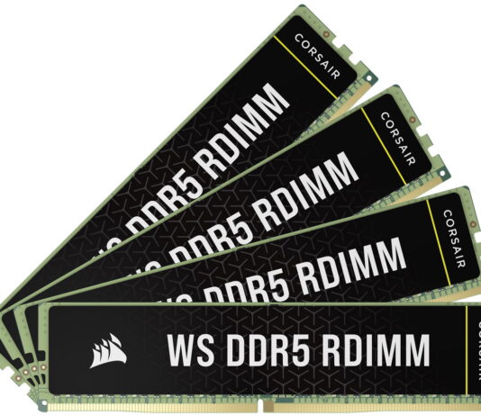 CORSAIR ofrece más RAM destinada a estaciones de trabajo: los kits de memoria WS DDR5 RDIMM ECC
